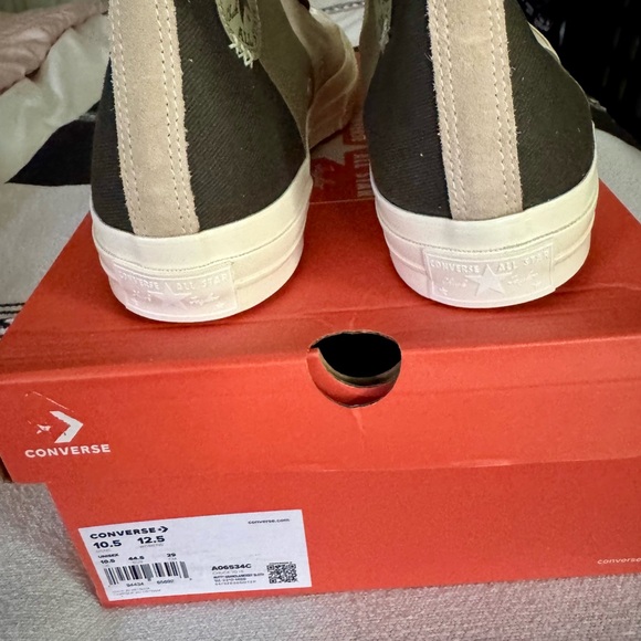 Converse Chuck 70 High-Tops in Beige and Green size 10.5 - Picture 6 of 7